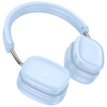 Накладні бездротові навушники Hoco W51 Delightful – Блакитний