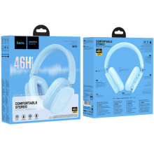 Накладні бездротові навушники Hoco W51 Delightful – Блакитний