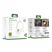 Накладні бездротові навушники Acefast H6 ANC – Білий