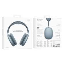 Накладні бездротові навушники Borofone BO35 Adorable – Блакитний