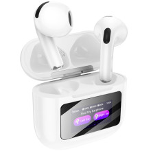 Беспроводные TWS наушники Hoco EW73 Randy with Touch Screen – Белый