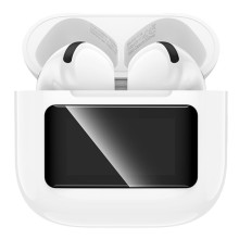 Беспроводные TWS наушники Hoco EW73 Randy with Touch Screen – Белый