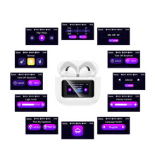 Беспроводные TWS наушники Hoco EW73 Randy with Touch Screen – Белый