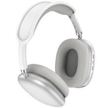 Накладні бездротові навушники Borofone BO22 Elegant – Срібний