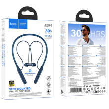 Bluetooth наушники Hoco ES74 Refinado neck-mounted – Голубой
