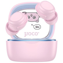 Беспроводные TWS наушники Hoco EW111 Friendly for children – Розовый