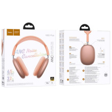 Накладные беспроводные наушники Hoco W65 Plus Happy ANC – Оранжевый