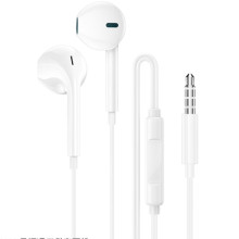Наушники Borofone BM100 Fuente universal with microphone (3.5mm/1.2m)