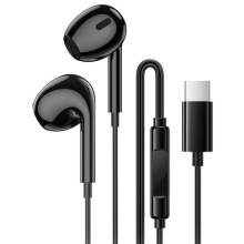 Навушники Borofone BM100 Max Fuente universal with microphone (Type-C/1.2m)