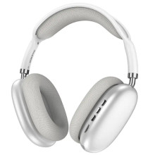 Накладные беспроводные наушники Borofone BO22 Elegant – Серебряный