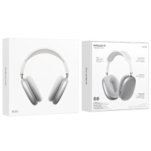 Накладные беспроводные наушники Borofone BO22 Elegant – Серебряный
