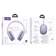 Накладные беспроводные наушники Hoco W65 Plus Happy ANC – Фиолетовый