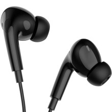 Навушники Borofone BM100 Pro Fuente universal with microphone (Type-C/1.2m) – Чорний