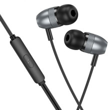 Наушники Borofone BM95 Excepcional universal with microphone (3.5mm/1.2m) – Серый