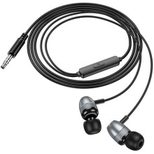 Наушники Borofone BM95 Excepcional universal with microphone (3.5mm/1.2m) – Серый
