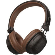 Накладные беспроводные наушники Hoco W64 Earl II – Коричневый