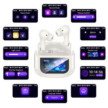 Беспроводные TWS наушники Hoco EQ21 Sandy with Touch Screen ANC+ENC – Белый