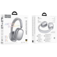 Накладные беспроводные наушники Hoco W63 Triunfo ANC – Серебряный