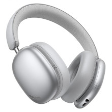 Накладные беспроводные наушники Hoco W63 Triunfo ANC – Серебряный