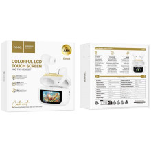 Беспроводные TWS наушники Hoco EW88 Rampino with Touch Screen ANC – Белый
