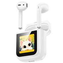 Беспроводные TWS наушники Hoco EW86 Cat – Белый