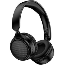 Накладні бездротові навушники Hoco W66 Wave – Чорний