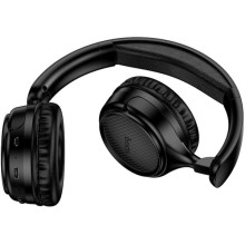 Накладні бездротові навушники Hoco W66 Wave – Чорний