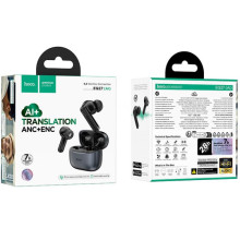 Беспроводные TWS наушники Hoco EQ27 Fun ANC+ENC+smart AI translation – Серый