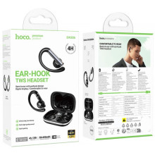 Бездротові TWS навушники Hoco EW206 Mist sport – Чорний