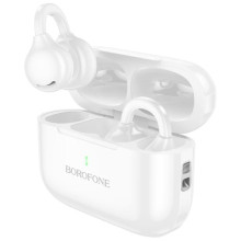 Беспроводные TWS наушники Borofone BW95 Cancion clip-on