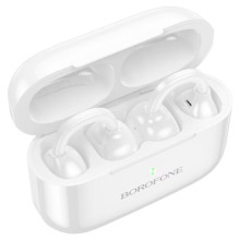 Беспроводные TWS наушники Borofone BW95 Cancion clip-on – Белый
