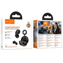 Беруши Hoco M201 Cloud with ANC – Черный