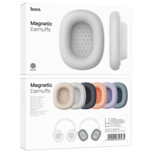 Амбюшуры Hoco W65/W65 Plus magnetic earmuffs – Серебряный