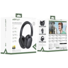 Накладные беспроводные наушники Acefast H12 ANC – Черный