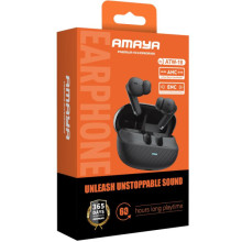 Бездротові TWS навушники Amaya ATW-18 ANC+ENC – Чорний