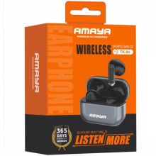 Бездротові TWS навушники Amaya TK04 Gaming – Чорний