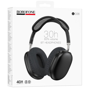 Накладные беспроводные наушники Borofone BO36 Tone – Черный