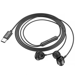 Стерео наушники Hoco M122 Type-C – Черный