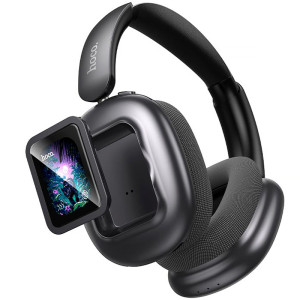 Накладные беспроводные наушники Hoco ESD23 Lasting ANC with display
