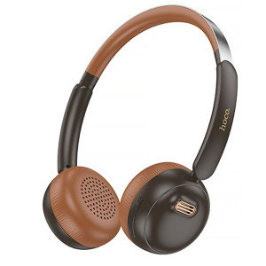Накладные беспроводные наушники Hoco W62 Verso retro – Brown