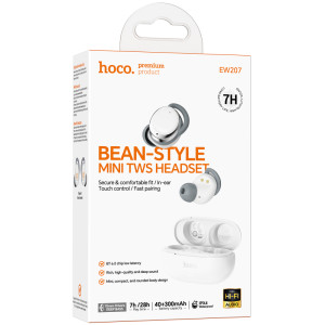 Беспроводные TWS наушники Hoco EW207 Sound – Белый
