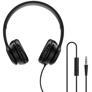 Накладные наушники Borofone BO5 (3.5mm/1.2m) (Черный)