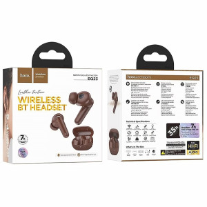 Беспроводные TWS наушники Hoco EQ23 Duke 2 ANC+ENC – Brown