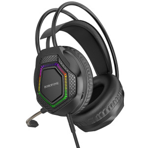 Накладные наушники Borofone BO105 Thunder 3.5mm+USB