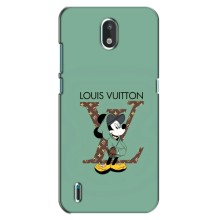 Чехлы Луи Витон для Nokia 1.3 (AlphaPrint - LOUIS VUITTON) (Микки Маус LV)