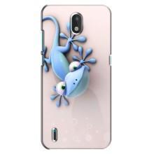 Чехлы с изображением разных животных для Nokia 1.3 (Геккон)