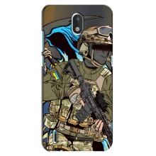 Чехлы с картинкой ЗСУ для Nokia 1.3 (AlphaPrint) – Воин ВСУ