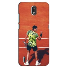 Чехлы с принтом Спортивная тематика для Nokia 1.3 – Алькарас Теннисист
