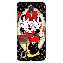 Чехол Disney Mouse Nokia 1.3 (PREMIUMPrint) (Минни peace)