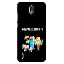 Чохол Майнкрафт на Nokia 1.3 (AlphaPrint) Minecraft